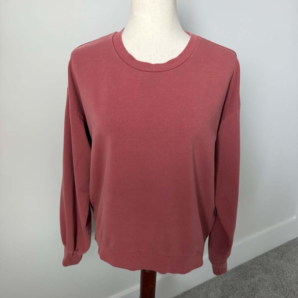 Tentree Women's Crewneck Pullover Sweatshirt in Dusty Rose